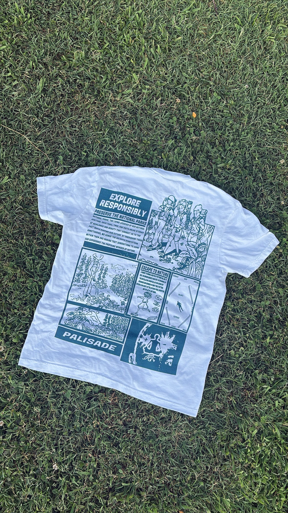 EXPLORE RESPONSIBLY TEE