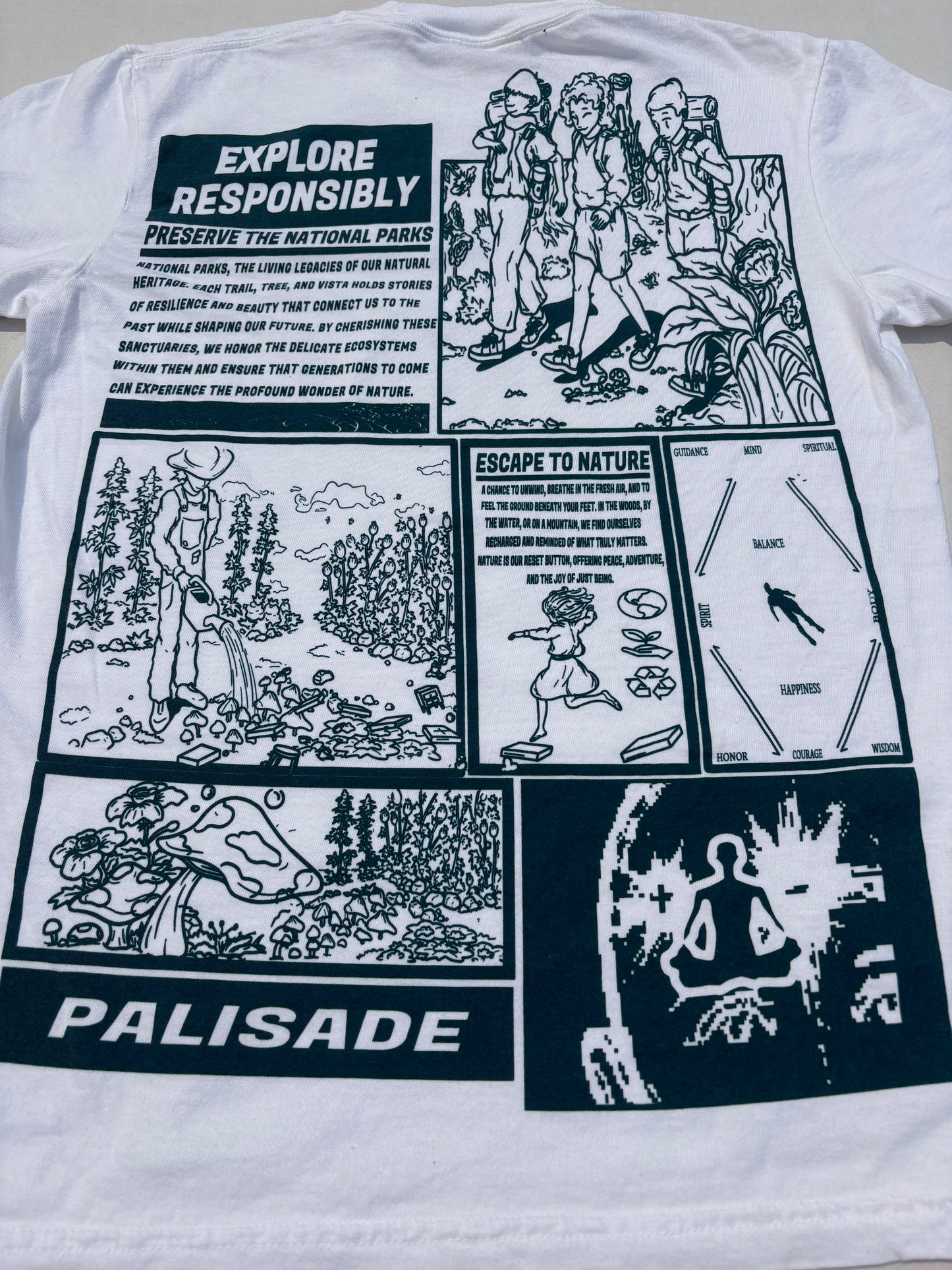EXPLORE RESPONSIBLY TEE